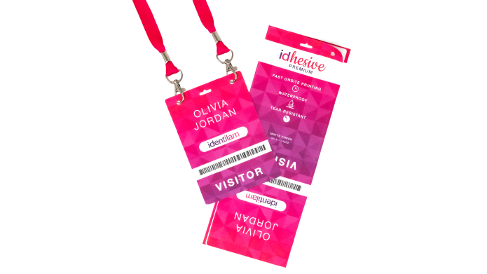 premium registration badge