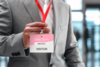Visitor ID badge printing -