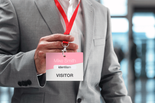 Visitor badges